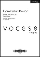 Homeward Bound SATB choral sheet music cover